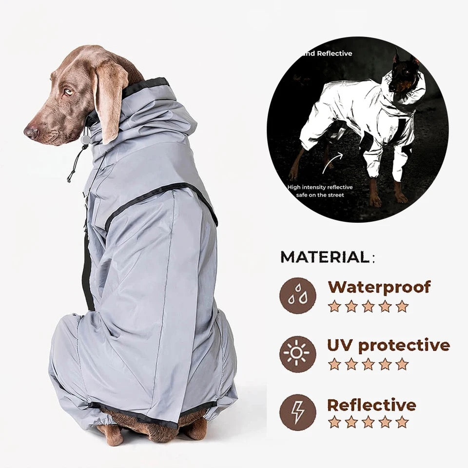 Waterproof Reflective Raincoat