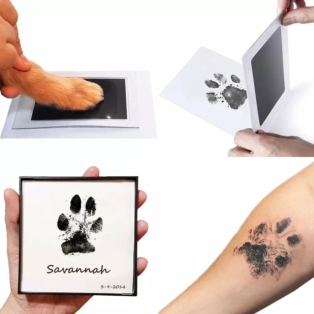 Paw Print Memory Pad