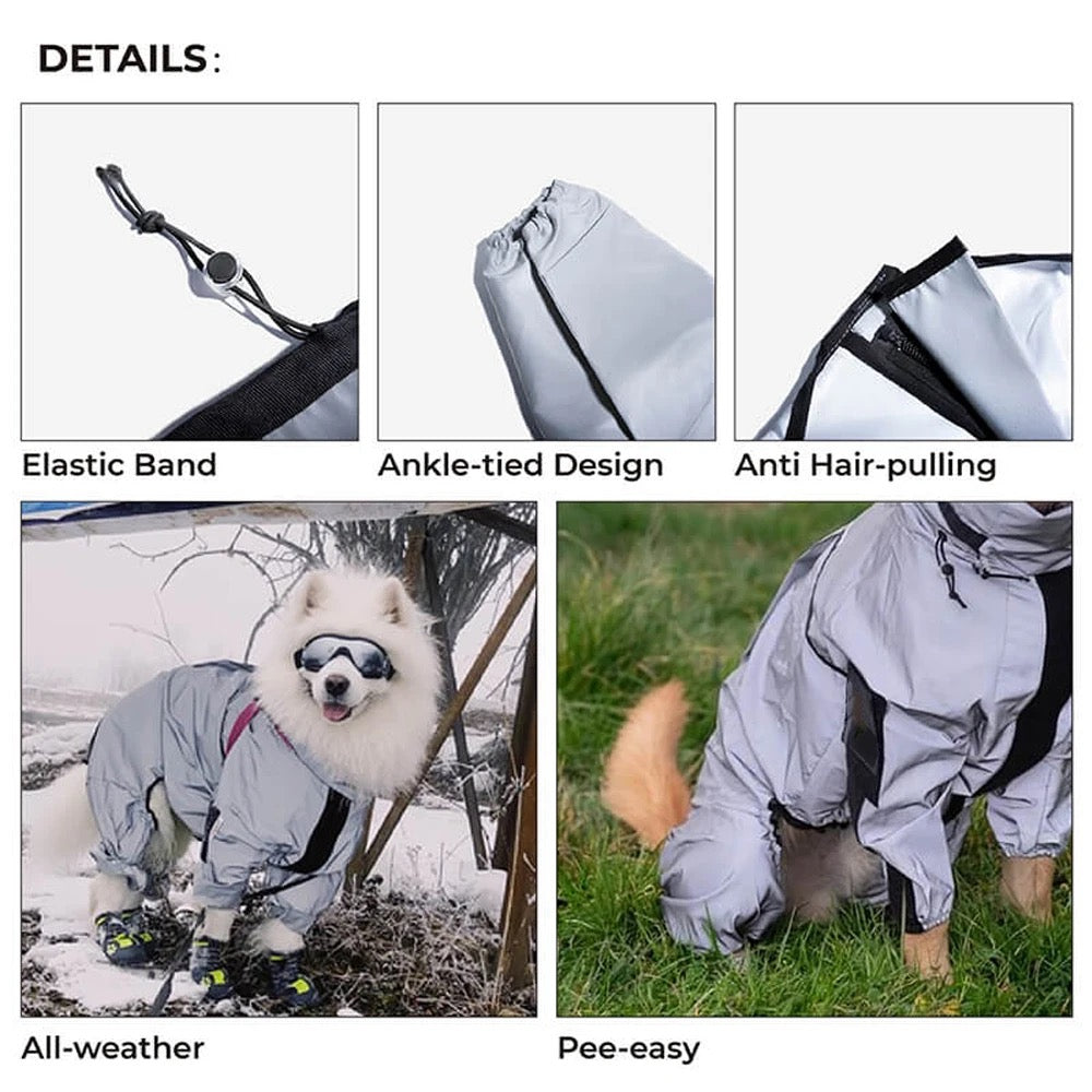 Waterproof Reflective Raincoat