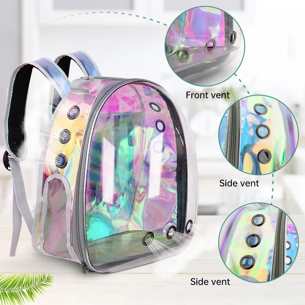 Transparent Cat Backpack Carrier